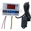 LaskaKit_cz Digitální kontrolér vlhkosti vzduchu XH-W3005 s čidlem SHT20 - hygrostat, 12V DC