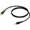 Procab Jack 3,5 mm - Jack 3,5 mm kábel 1,5 m čierny (CLA716/1,5)