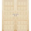 ArchoD - Dvojkrídlové drevené dvere dyhované z borovice Nevada
