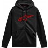 Alpinestars Mikina AGELESS ZIP HOODIE 3 čierna/červená Veľkosť: M