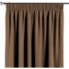 Dekoria Záves na riasiacej páske, svetlohnedá, Crema, 185-66