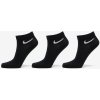 Nike Everyday Lightweight Ankle Socks 3-Pack Black XL