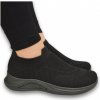 Dámske čierne SLIP-ON tenisky MARIANNAA