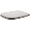 Duravit D-Code Seat and cover D-Code, white w. soft closure, hinge plastic 0067390000