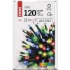 D4AM03 LED vianočná reťaz, 12 m, vnútorná a vonkajšia, viacfarebná, časovač EMOS Lighting