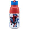 Plastová fľaša s výsuvnou slamkou SPIDERMAN, 420ml, 74735