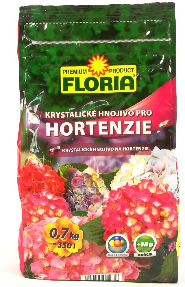 Floria Kryštalické hnojivo na modré hortenzie 700 gr