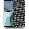Picasee silikónový čierny obal pre Motorola Moto G62 - Separ - White On Black 2