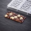 Polykarbonátová forma na tabuľkovú čokoládu 275x175 mm, EROS – PAVONI