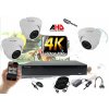 Monitorrs Security 4K AHD 3 kamerový set 8 Mpix Eco WDome (6037K3) (Monitorrs Security)