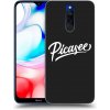 Picasee silikónový čierny obal pre Xiaomi Redmi 8 - Picasee - old logo - white
