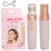 Depilátor na tvár, bezpečný pre citlivú pokožku, antibakteriálny, USB
