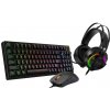 YENKEE Prémiová Herná Súprava YGS 03 3v1 (klávesnica, myš, slúchadlá)