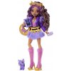 Monster High BÁBIKA Clawdeen Wolf so zvieratkom vlkom Crescent a doplnkami