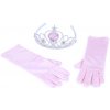 Rappa Sada princezná rukavice s korunkou ružová Sada princezná rukavice s korunkou ružová RP210455