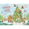 Kniha so znovupoužiteľnými samolepkami: Vianoce na celom svete