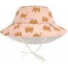 Detský klobúk Lassig Sun Protection Bucket Hat camel pink 46-49 modrá 46-49
