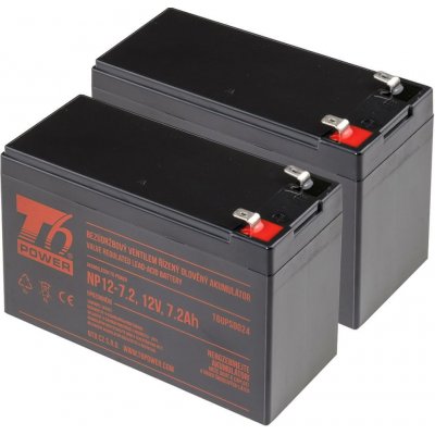 T6 power Sada batérií pre Eaton 5P850iR, VRLA, 12 V