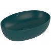 Villeroy & Boch Artis umývadlo 48x32.5 cm oválny pultové umývadlo zelená 438848TE