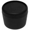 Zone floorball End cap black 25.2 mm čierna