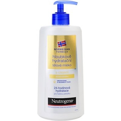 Neutrogena Body Care hĺbkovo hydratačné telové mlieko s olejom 400 ml