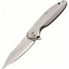Vega Ruike P128-SF vreckový nôž 9,3 cm, matná, celooceľový, Stonewash