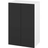 Dreja Horná skrinka DOS SYD2 50 - N01 Biela lesk / Bez úchytky T31 / N03 Graphite