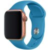 eses Základný silikónový remienok pre Apple Watch 42 mm/44 mm/45 mm/46 mm/49 mm - veľkosť M/L Farba: modrá