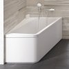 RAVAK Panel A čelný 10° 160 L snowwh
