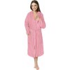 Bellatex froté župan 4836/010 Ružová XXXL