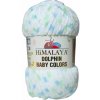 Himalaya Dolphin Baby Color 80409 Biela, modrá, mentolová