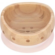 Lässig 4babies Bamboo/Wood Little Chums mouse with suction pad/silicone 1310049725
