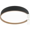LED stropné svietidlo Top Light Dekor 40C RC 51 W 5100 lm 3000-6500 K čierne/dub s diaľkovým ovládaním