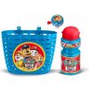 Mondo Sada na bicykel Paw Patrol s fľašou a zvončekom 825087