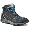 Dámska obuv Asolo Nucleon Mid GV ML Graphite / Silver / Cyan Blue 37,5 EU