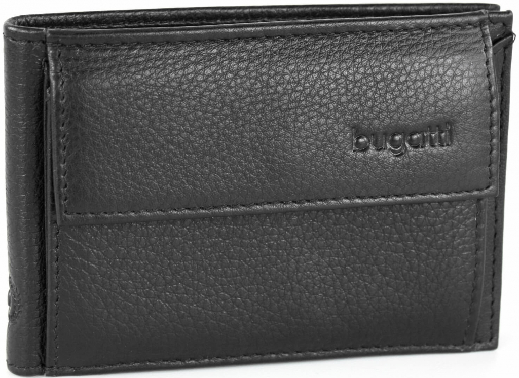 Bugatti Pánska kožená peňaženka Sempre 49118001 Black od 29,9 € - Heureka.sk