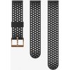 Remienok Suunto 20mm Athletic 1 Silicone Strap Size S+M Black Copper