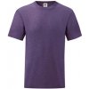 Fruit of the Loom Pánske tričko 61-036-0 Heather Purple S