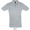 SOL´S PERFECT / Pánska polokošeľa - melange grey XXXL