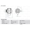 BOSCH Alternátor 0986047270
