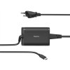 Hama 65W USB-C napájací zdroj, Power Delivery, 5-20V 200006 - Napájací adaptér pre notebooky/telefóny/tablety/powerbanky
