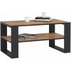 Ak furniture DOMI II dub craft / čierna