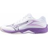 Detská sálová obuv Mizuno Lightning Star Z7 Jr. White/Patrician Purple/Quince EUR 33