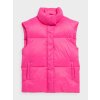 4F 4FAW23TVESF075 HOT PINK Dámska vesta US L
