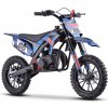 Benzínový mini dirt bike 49 cc Tiger – modrý