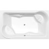 POLYSAN - DUO obdĺžniková vaňa 200x120x45cm, biela 16111