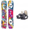 Beany Bark detský snowboard + Beany Junior viazanie - 100 cm + XS - EU 32-35
