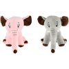 Teddies Slon sediaci plyš 30cm, 2 farby