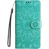 Diárové puzdro na Oppo A79 5G MEZZO mandala zelené