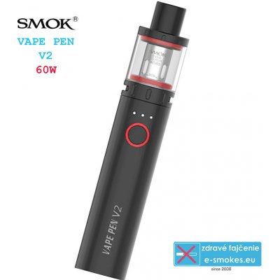 Smoktech Vape Pen V2 1600 mAh Černá 1 ks od 18,8 € - Heureka.sk